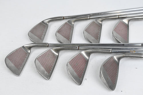 Left Hand Mizuno Astron Irons / 4-PW+SW / Stiff Flex Dynaflex Shafts