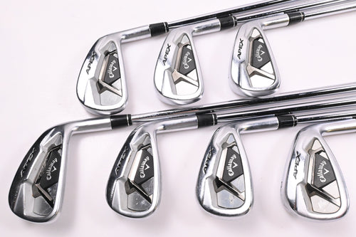 Callaway Apex 21 Irons / 4-PW / Stiff Flex Project X Precision Shafts