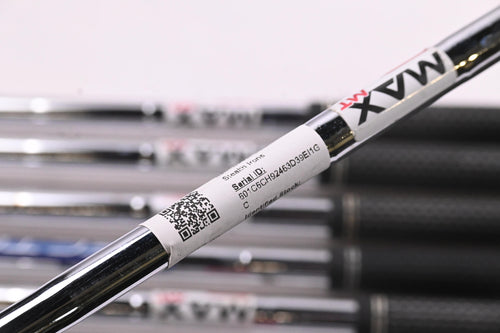 Taylormade Stealth Irons / 5-PW+GW+SW+LW / Stiff Flex KBS MAX MT 85 Shafts