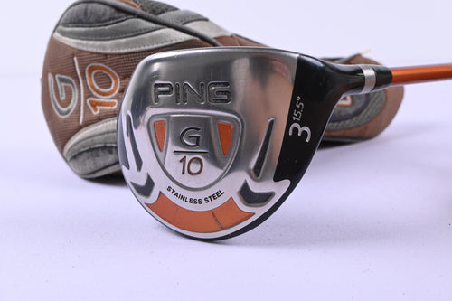 Ping G10 #3 Wood / 15.5 Degree / Regular Flex Ping TFC 129F Shaft