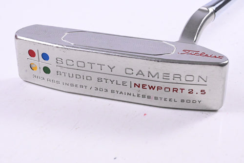 Scotty Cameron Studio Style Newport 2.5 Putter / 34 Inch