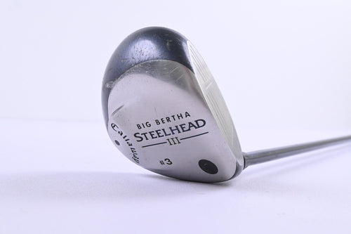 Callaway Steelhead III #3 Wood / 15 Degree / Firm Flex Callaway System III Shaft