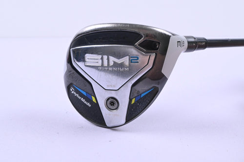 Taylormade SIM2 Ti #3 Wood / 15 Degree / Stiff Flex HZRDUS Smoke Black RDX 70