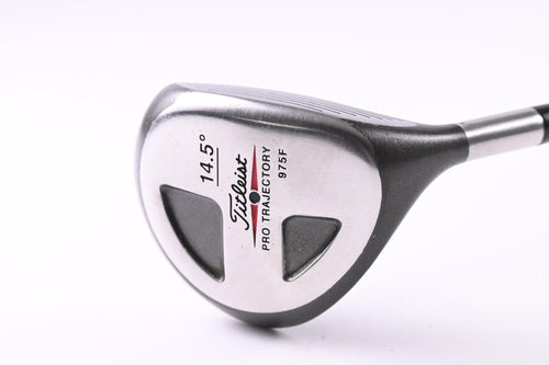 Titleist 975 F #3 Wood / 14.5 Degree / Stiff Flex True Temper EI-70 Shaft