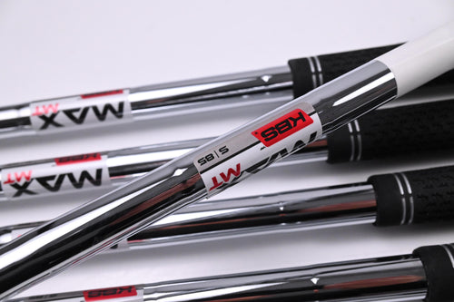 Taylormade Qi Max Irons / 5-PW+SW / Stiff Flex KBS MAX MT 85 Shafts