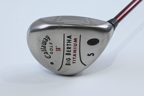Callaway Big Bertha Titanium #5 Wood / 18 Degree / Regular Flex Callaway RCH 75
