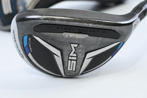 Taylormade SIM Max #3 Hybrid / 19 Degree / Stiff Flex Fujikura Ventus Blue 7