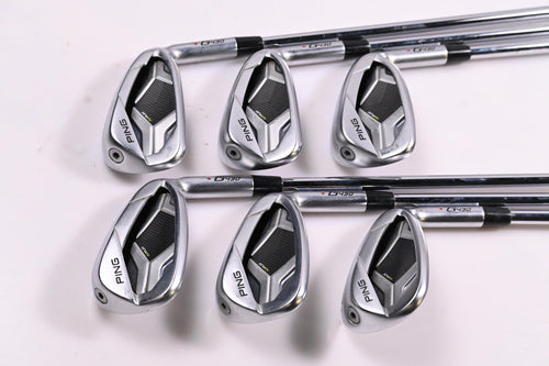 Ping G430 Irons / 6-PW+45° / Red Dot / Regular Flex Ping AWT 2.0 Shafts