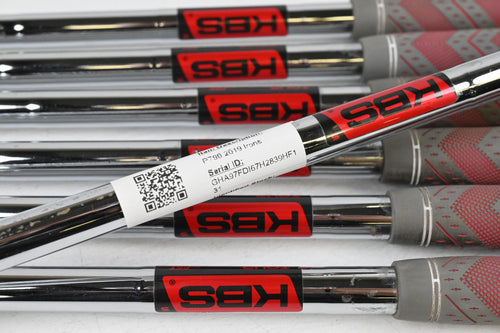 Taylormade P790 2019 Irons / 4-PW / Stiff Flex KBS Tour Shafts