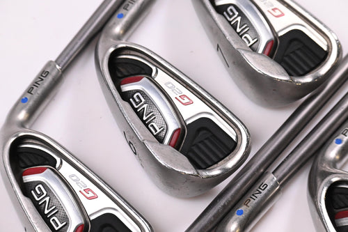 Ping G20 Irons / 5-PW+SW / Blue Dot / Senior Flex Ping TFC 169 Shafts