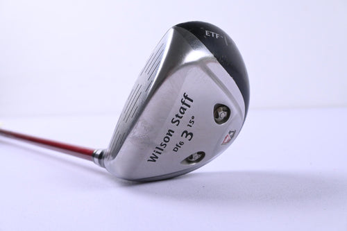 Left Hand Wilson Staff DF6 #3 Wood / 15 Degree / Regular Flex Nano Tech 74 Shaft
