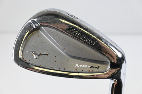 Mizuno MP-64 #9 Iron / Stiff Flex Project X PXi Steel Shaft