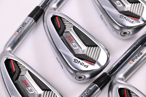 Ping G410 Irons / 5-PW / Orange Dot / Regular Flex XP 95 R300 Shafts