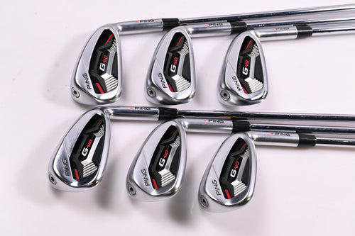 Ping G410 Irons / 5-PW / Orange Dot / Regular Flex XP 95 R300 Shafts