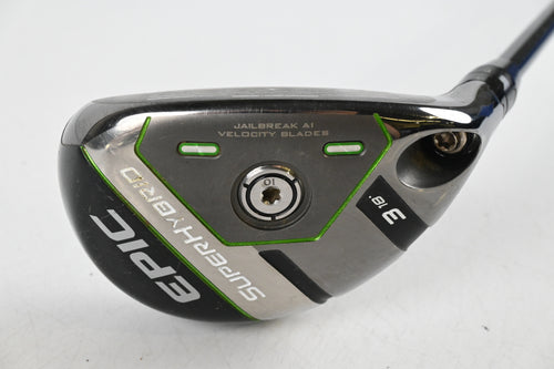 Callaway Epic Super #3 Hybrid / 18 Degree / Stiff Flex UST Recoil DART 75 Shaft