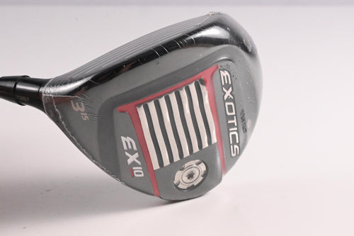 Left Hand Tour Edge Exotics EX 10 #3 Wood / 15 Degree / Regular Flex ACCRA FX Shaft