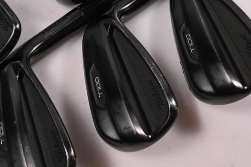 Titleist T100 Ltd Edition Black Irons / 6-PW / Stiff Flex Dynamic Gold S300