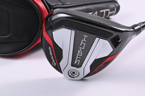 Taylormade Stealth Plus #3 Wood / 15 Degree / Stiff Flex Hzrdus Smoke Red RDX 75