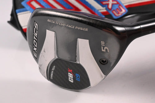 Tour Edge CBX 119 #3 Wood / 15 Degree / Stiff Flex HZRDUS Smoke Black 60 Shaft