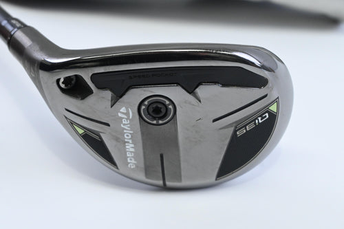 Left Hand Taylormade Qi35 #4 Hybrid / 22 Degree / Regular Flex Ventus Blue 6