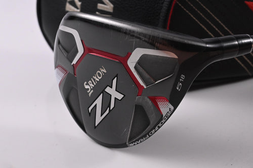 Srixon ZX #5 Wood / 18 Degree / Regular Flex EvenFlow Riptide 50 Shaft