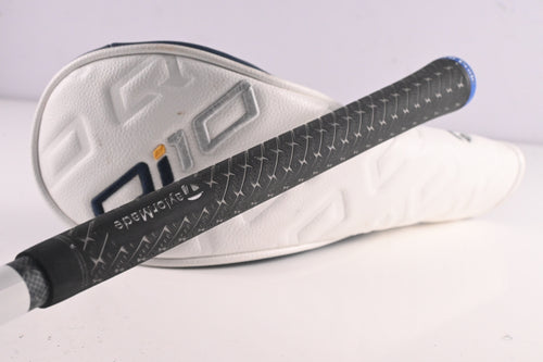 Left Hand Taylormade Qi10 Tour #3 Wood / 15 Degree / Stiff Flex Tensei AV Blue 75