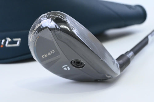 Taylormade Qi4D #3 Hybrid / 19 Degree / Stiff Flex KBS Reax White 75 Shaft