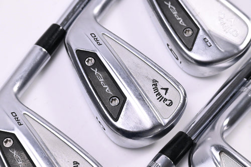 Callaway Apex CB 24 Irons / 4-PW+GW / Stiff Flex N.S.Pro Modus 3 120 Shafts