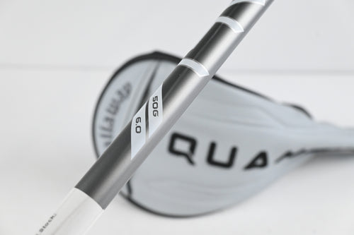 Callaway Quantum Max D Drivers / 12 Degree / Stiff Flex Denali Frost Silver 50 Shaft