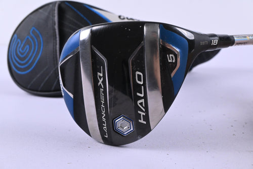Ladies Cleveland Launcher XL Halo #5 Wood / 18 Degree / Ladies Flex Cypher 55