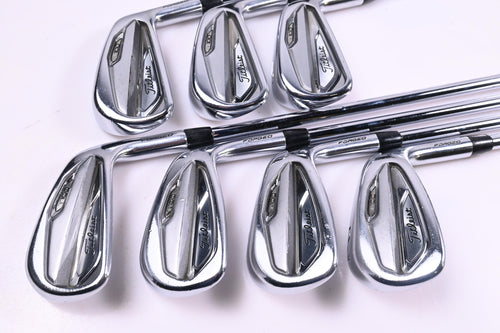 Titleist T100 2019 Irons / 4-PW / Stiff Flex True Temper AMT Black S300 Shafts