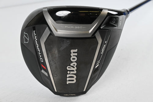 Wilson DYNAPWR Max+ Driver / 10.5 Degree / Stiff Flex UST Mamiya Lin-Q 6 Shaft