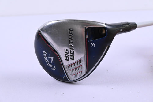 Callaway Big Bertha 2014 #3 Wood / 15 Degree / Stiff Flex Fubuki Z 65 Shaft