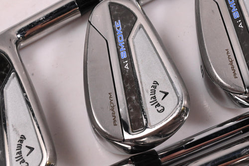 Callaway Paradym Ai Smoke Irons / 6-PW+AW+GW / Stiff Flex Project X Shafts