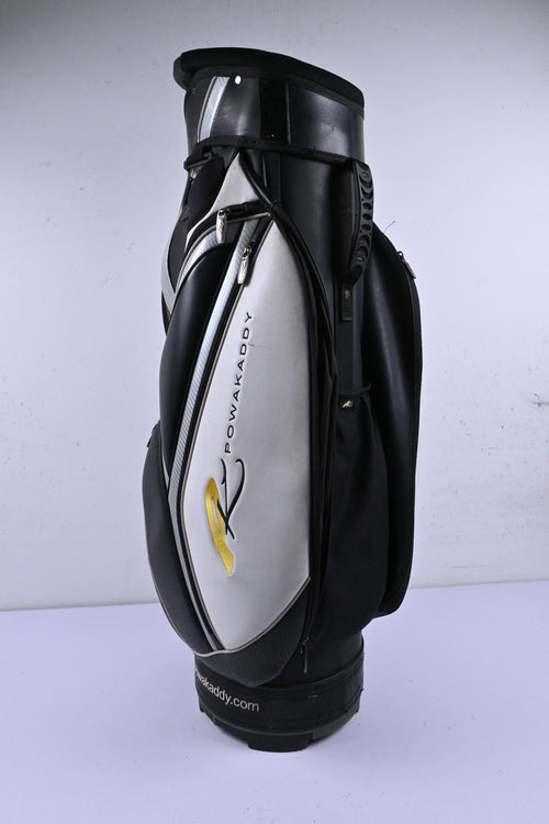 Powakaddy Cart Bag / 14 Way-Divider / Black & White