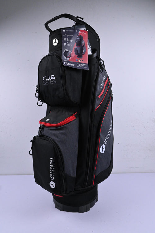 Motocaddy Cart Bag / 14 Way-Divider / Black & Red