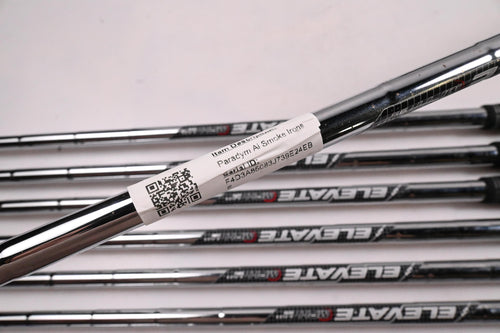 Callaway Paradym Ai Smoke Irons / 4-PW+SW / Stiff Flex Elevate MPH 95 Shafts