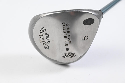 Ladies Callaway Big Bertha Warbird #5 Wood / 18 Degree / Ladies Flex Gems Shaft