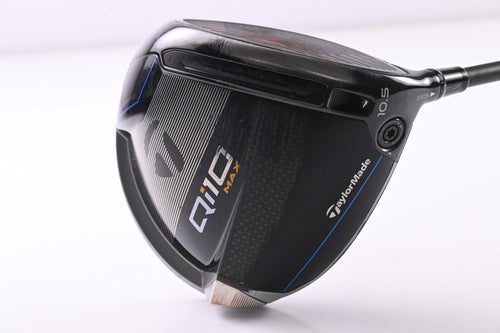 Taylormade Qi10 Max Driver / 10.5 Degree / Stiff Flex REAX Blue 50 Shaft
