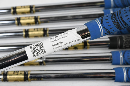 Ping ISI Nickel Irons / 2-9i / Green Dot / X-Flex Rifle FCM Shafts