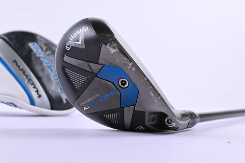 Callaway Paradym Ai Smoke #3 Hybrid / 18 Degree / Stiff Flex HZRDUS Gen4 Black