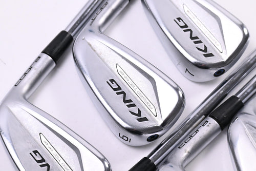 Cobra King Forged Tec 2020 Irons / 5-PW+GW / Stiff Flex KBS $-Taper Lite Shafts