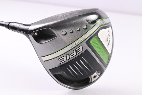 Left Hand Callaway Epic Max Driver / 10.5 Degree / Stiff Flex Kai'li White 60