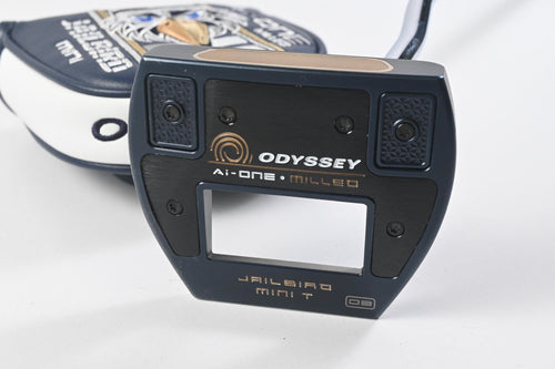 Odyssey Ai-One Milled Jailbird Mini T DB Putter / 33 Inch