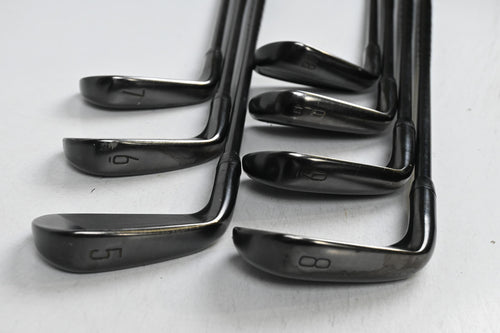 Titleist T200 Black Vapor Irons / 5-PW+GW / Stiff Flex AMT Black S300 Shafts