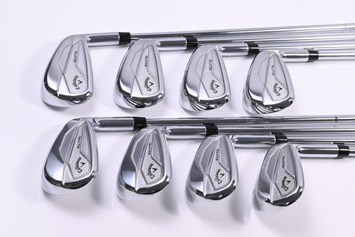 Callaway Elyte Irons / 5-PW+GW+SW / Regular Flex Vector 80 Shafts