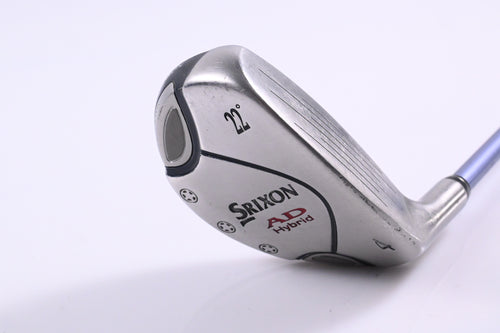 Ladies Srixon AD #4 Hybrid / 22 Degree / Ladies Flex Sv-3009 62 Shaft
