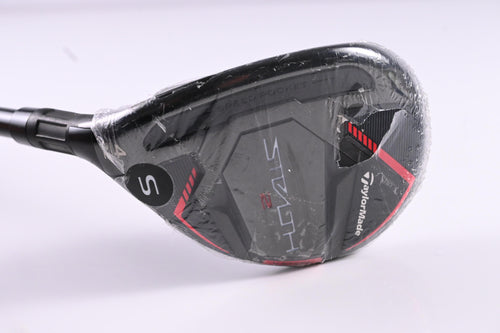 Left Hand Taylormade Stealth 2 #4 Hybrid / 22 Degree / Stiff Flex Ventus TR Red 7