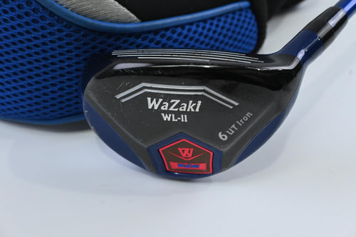 Wazaki #6 Hybrid / 26 Degree / Regular Flex Bushikadna 65 Shaft
