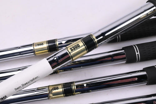 John Letters MM Tour Irons / 6-PW / Stiff Flex Dynamic Gold S300 Shafts
